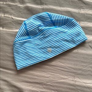 Blue Striped lululemon Beanie